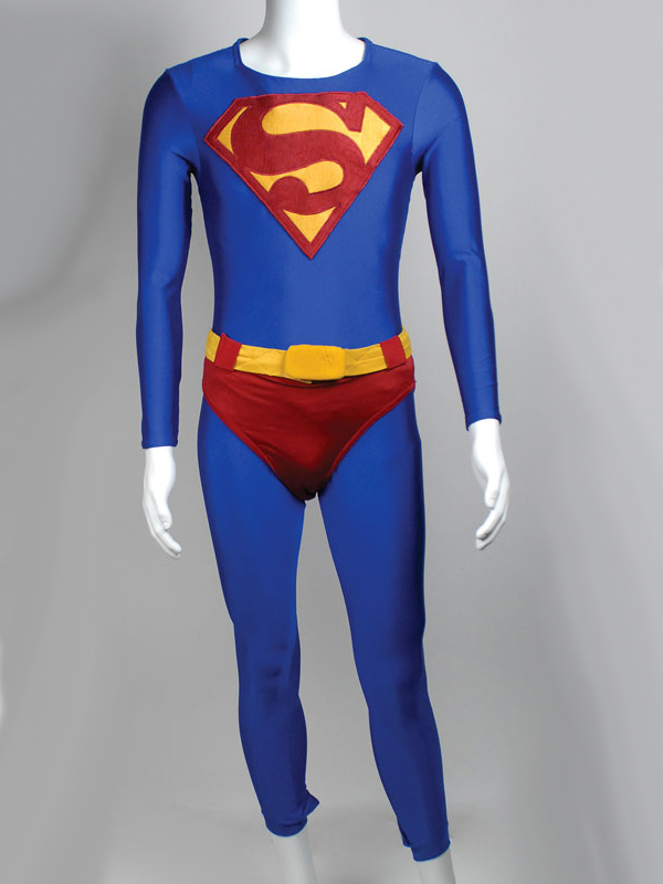 New Superman Spandex Cosplay Halloween Costume